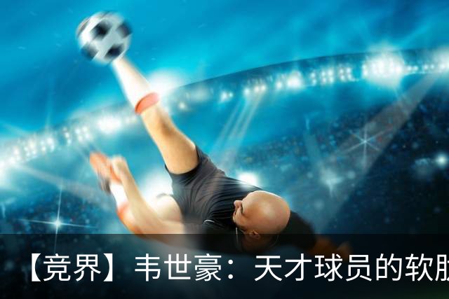 【竞界】韦世豪：天才球员的软肋 洪七公效应的外溢